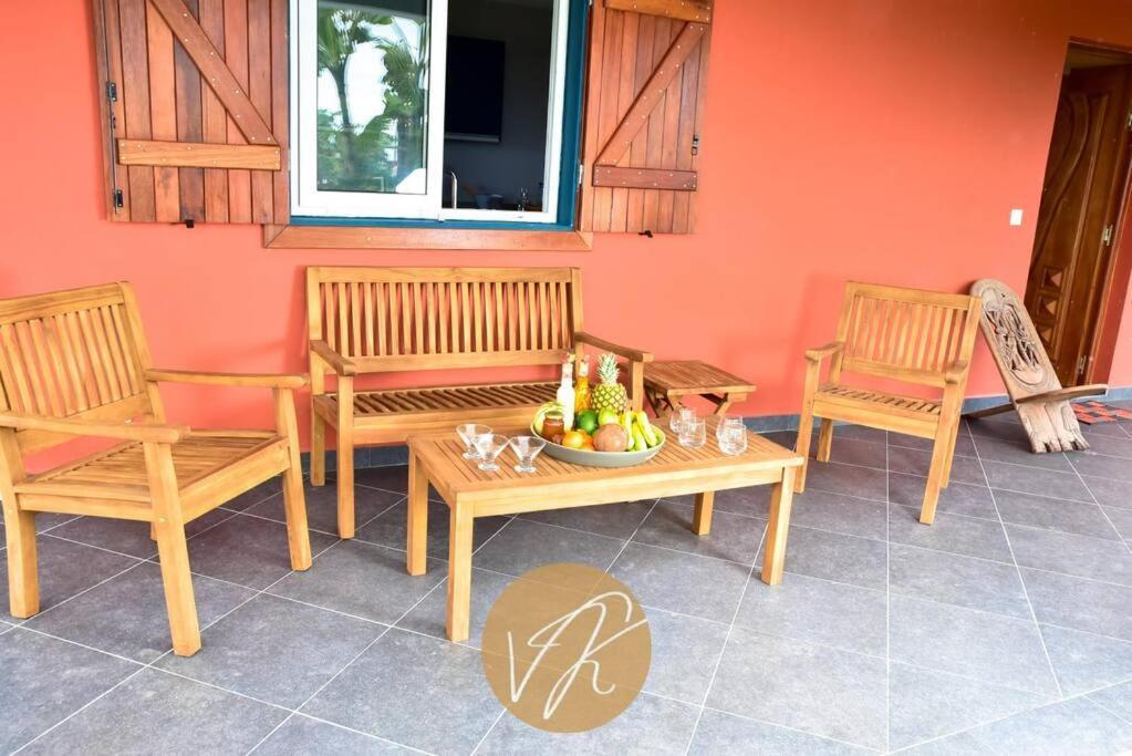 Villa La Kahina Guadeloupe Vieux-Habitants Kültér fotó